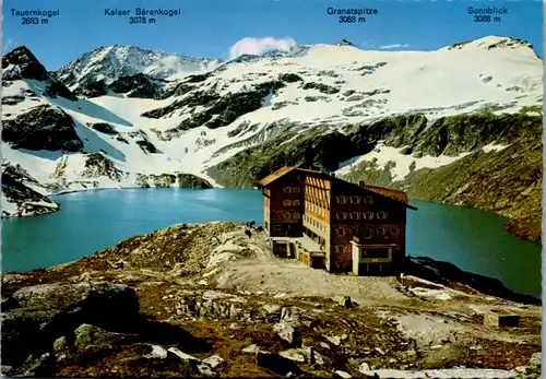 4563 - Salzburg - Rudolfshütte am Weißsee , Uttendorf , Tauernkogel , Bärenkogel , Granatspitze , Sonnblick , Weissee - nicht gelaufen