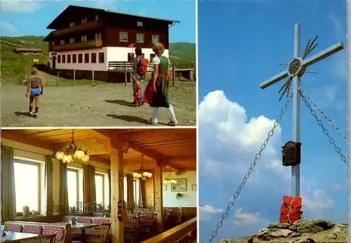 4568 - Salzburg - Neukirchen am Groß Venediger , Schutzhütte Wolkenstein , Frühmesser Gipfelkreuz - nicht gelaufen