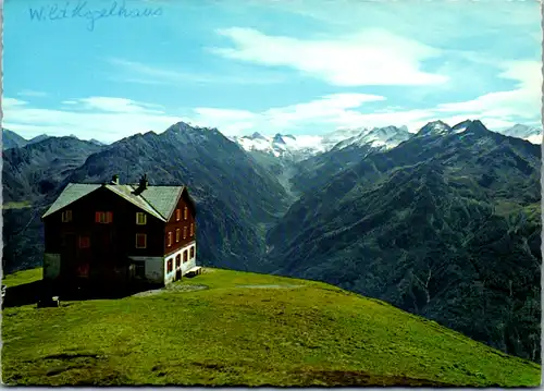 4569 - Salzburg - Neukirchen am Groß Venediger , Wildkogelhaus , Blick ins Habachtal mit Hohen Tauern - nicht gelaufen