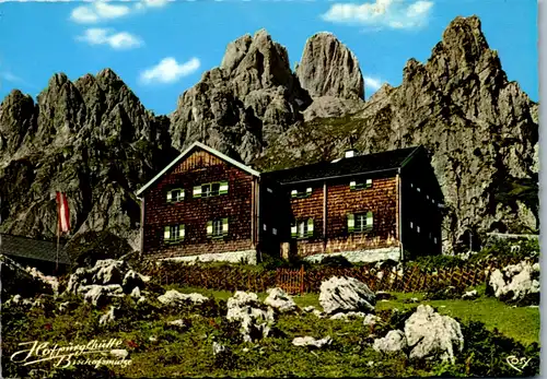 4578 - Salzburg - Hofpürglhütte mit Bischofsmütze , Filzmoos , Dachstein Gruppe - nicht gelaufen