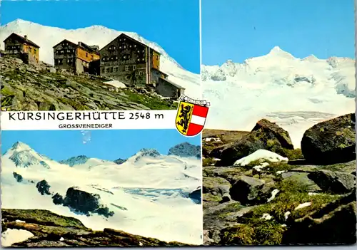 4583 - Salzburg - Neukirchen , Kürsingerhütte mit Großvenediger und großer Geiger - nicht gelaufen
