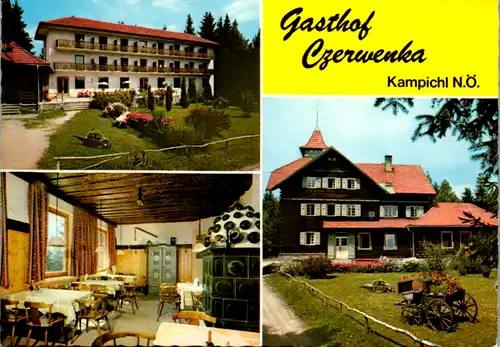 4610 - Niederösterreich - Kampichl , Gasthof Pension Czerwenka - gelaufen 1980