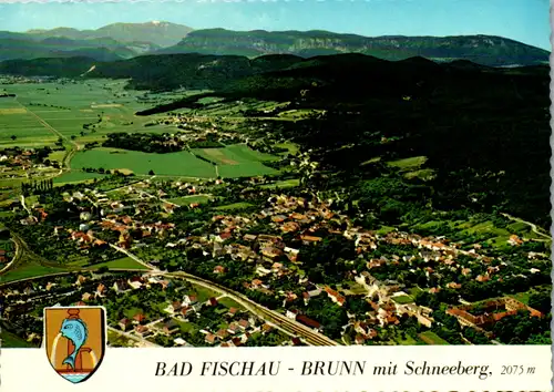 4635 - Niederösterreich - Bad Fischau Brunn mit Schneeberg - nicht gelaufen
