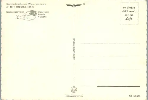 4662 - Niederösterreich - Ybbsitz , Sommerfrische , Panorama - nicht gelaufen