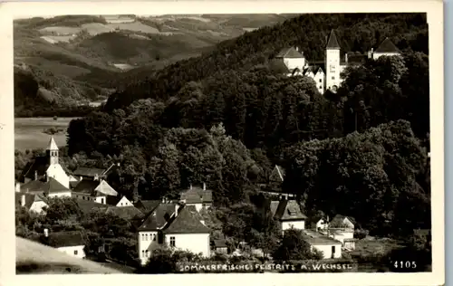 4684 - Niederösterreich - Feistritz am Wechsel , Sommerfrische - nicht gelaufen 1957