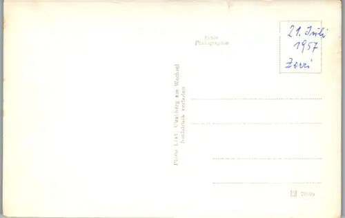 4684 - Niederösterreich - Feistritz am Wechsel , Sommerfrische - nicht gelaufen 1957