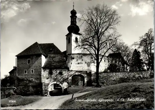 4688 - Niederösterreich - Gloggnitz , Schloßkirche , Sommerfrische - nicht gelaufen 1966