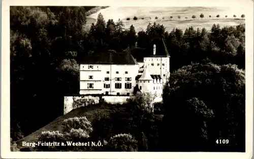 4706 - Niederösterreich - Feistritz am Wechsel , Burg - gelaufen