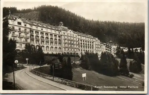 4708 - Niederösterreich - Semmering , Hotel Panhans - nicht gelaufen
