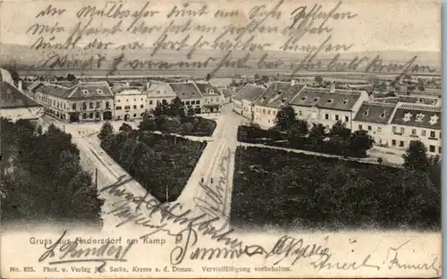 4709 - Niederösterreich - Hadersdorf am Kamp , Gruß - gelaufen 1905
