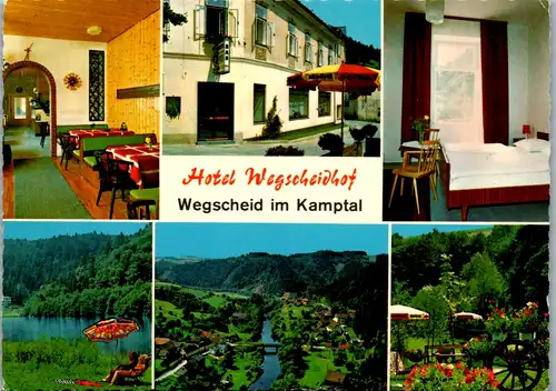 4739 - Niederösterreich , Wegscheid im Kamptal , Hotel Wegscheidhof - nicht gelaufen
