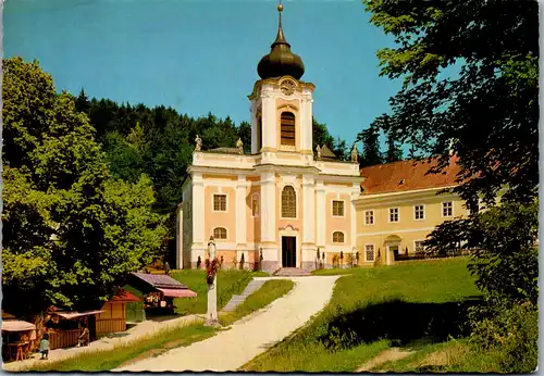 4746 - Niederösterreich , Gutenstein , Mariahilfberg , Wallfahrtskirche - nicht gelaufen