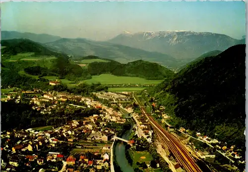 4749 - Niederösterreich , Gloggnitz , Panorama - nicht gelaufen