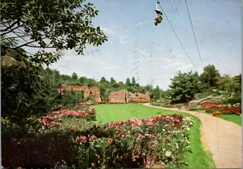 4811 - Deutschland - Stuttgart , Höhenpark Killesberg - gelaufen 1966