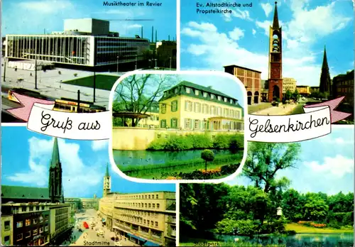 4818 - Deutschland - Gelsenkirchen , Mehrbildkarte - gelaufen 1982