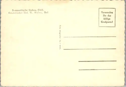 4843  - Steiermark , Söchau , Oststeirischer Hof , H. Maier , Bad - nicht gelaufen