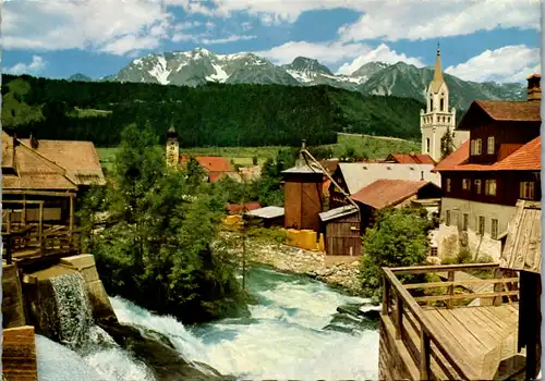 4846  - Steiermark , Schladming , Talbach , Hoher Dachstein , Scheichenspitze , Eselstein , Sinabell - gelaufen 1975