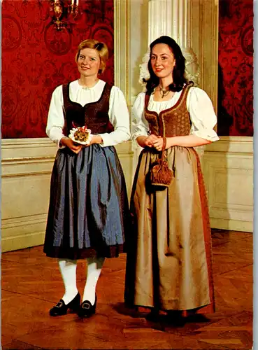 4858  - Steiermark , Steirisches Heimatwerk , Trachtenserie , Oststeirische Festtracht , Tracht - nicht gelaufen