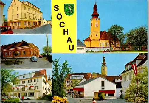 4885  - Steiermark , Söchau , Oststeirischer Hof , Hubertushof , Mehrbildkarte - nicht gelaufen