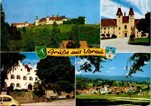 4889  - Steiermark , Vorau , Chorherrenstift , Stiftskirche , Blick gegen Wechsel - gelaufen 1981