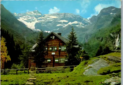 4902  - Steiermark , Schladminger Tauern , Hans Wödl Hütte mit Hoher Wildstelle - gelaufen 1974