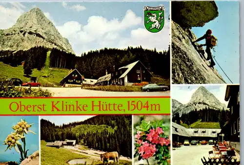 4907  - Steiermark , Admont , Oberst Klinke Hütte mit Admonter Kalbling , Gesäuse - nicht gelaufen