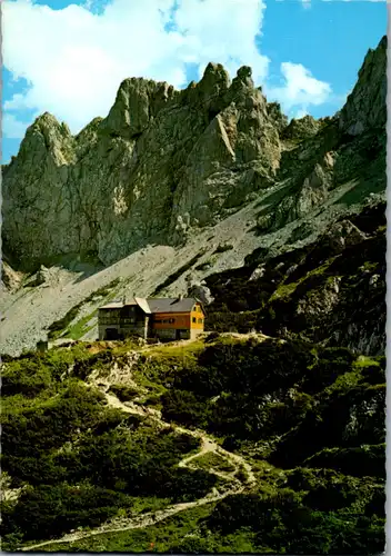 4920  - Steiermark , Hochschwab , Voisthalerhütte mit den Edelspitzen - nicht gelaufen