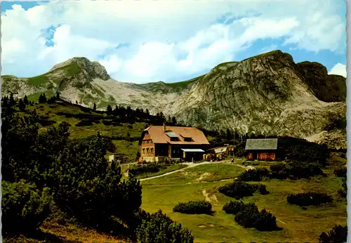 4924  - Steiermark , Hochschwab , Sonnschienhütte mit Ebenstein und Polster - nicht gelaufen