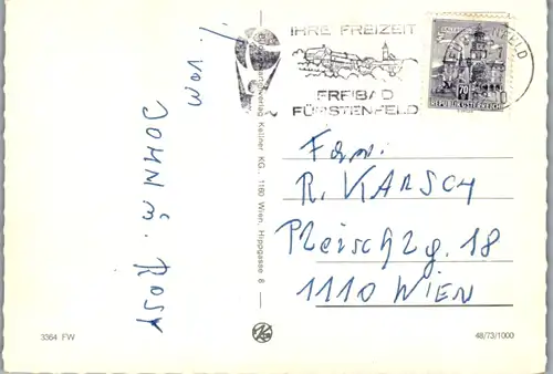 4977  - Steiermark , Fürstenfeld , Mehrbildkarte - gelaufen 1973