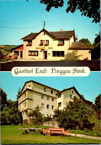 4987  - Steiermark , Pinggau , Friedberg , Gasthof Endl , Zur Wechselbahn - gelaufen 1980