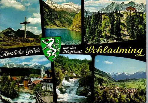 4990  - Steiermark , Schladming , Planai Gipfel , Riesachsee , Hochwurzen - gelaufen 1982