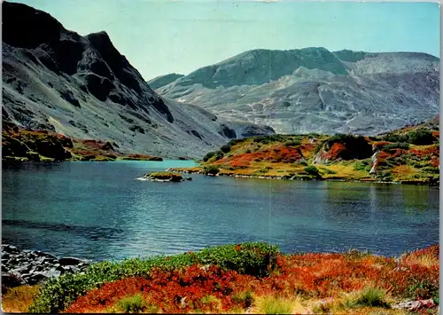 5003  - Steiermark , Schladming , Giglachsee mit Lungauer Kalkspitze , Schaldminger Tauern - gelaufen