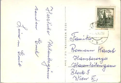 5009  - Steiermark , Söchau , Hubertushof , Straßenmotiv - gelaufen 1963