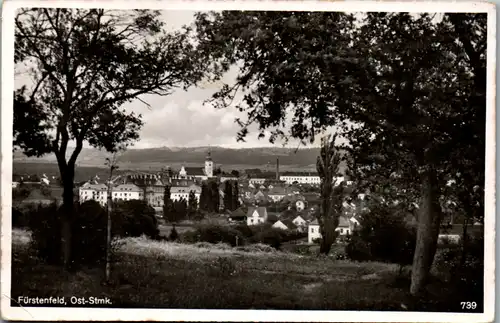 5013  - Steiermark , Fürstenfeld , Panorama - gelaufen 1941