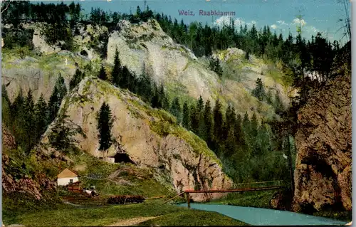 5042  - Steiermark , Weiz , Raabklamm - gelaufen