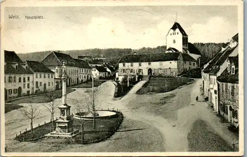 5057  - Steiermark , Weiz , Hauptplatz - gelaufen 1914