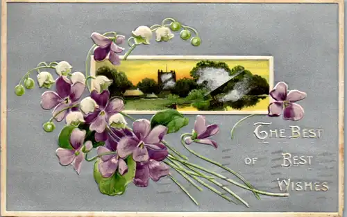 5058  - The Best of Best Wishes - gelaufen 1912