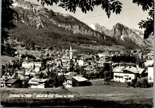 5084 Italien - Cortina , verso il Col Rosa - gelaufen 1965