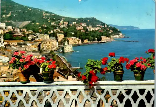 5089 Italien - Rapallo , Riviera di Levante , Panorama - gelaufen 1969