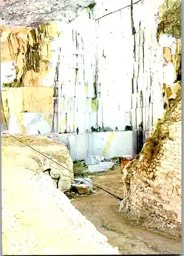 5090 Italien - Carrara , Cave di Marmo , Marbieres , Marmorbrüche - gelaufen 1968
