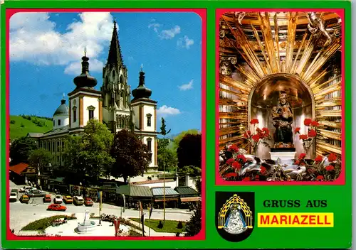 5125  - Steiermark , Mariazell , Basilika , Gnadenstatue - gelaufen 1986