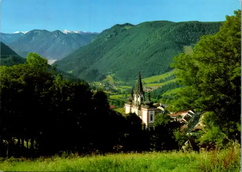 5131  - Steiermark , Mariazell mit Hochschwab - gelaufen 1987