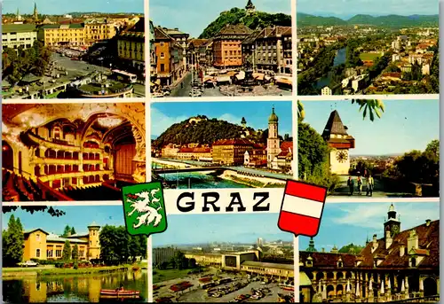 5139  - Steiermark , Graz , Mehrbildkarte - nicht gelaufen