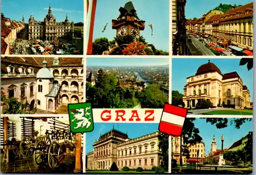 5141  - Steiermark , Graz , Mehrbildkarte - nicht gelaufen