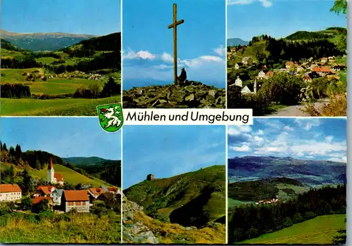 5144  - Steiermark , Mühlen und Umgebung , Noreia , Zirbiskogel , St. Veit in der Gegend - gelaufen 1976