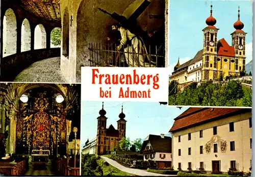 5159  - Steiermark , Frauenberg bei Admont , Gesäuse , Wallfahrtskirche - gelaufen 1984