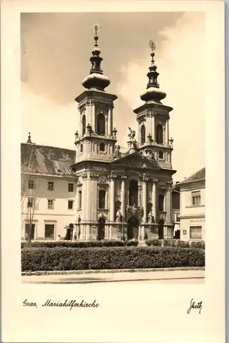 5176  - Steiermark , Graz , Mariahilferkirche - nicht gelaufen