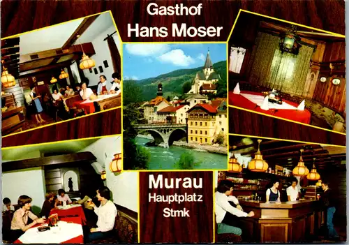 5196  - Steiermark , Murau , Gasthof Hans Moser - nicht gelaufen