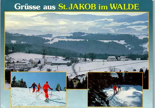 5218  - Steiermark , St. Jakob im Walde , Joglland - gelaufen