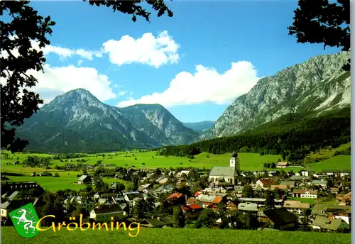 5227  - Steiermark , Gröbming , Ennstal , Panorama - nicht gelaufen